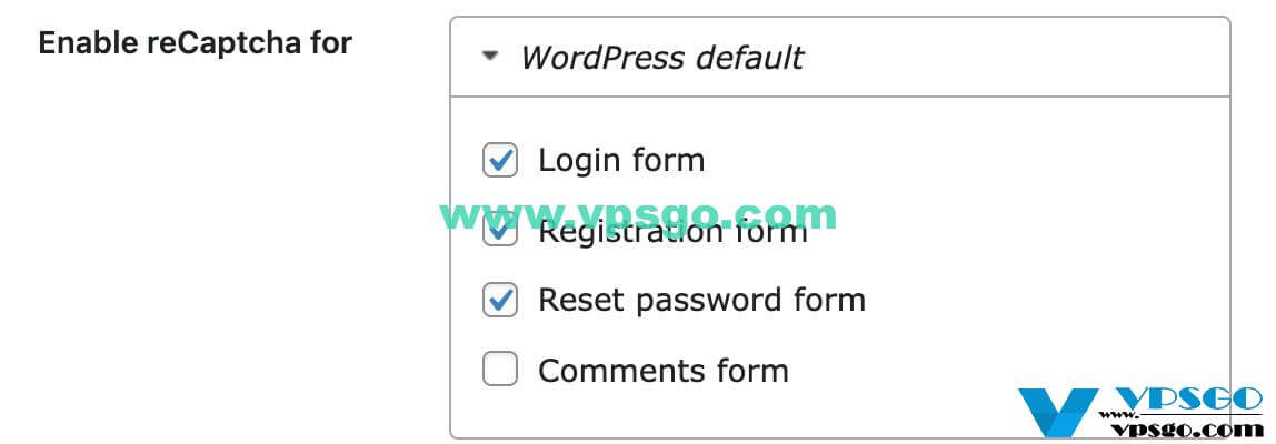 WordPress Google reCaptcha 