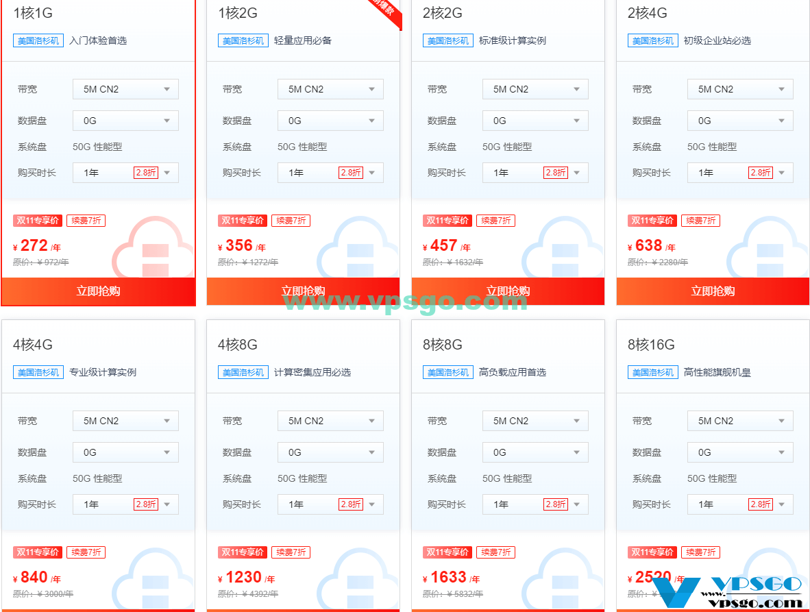 恒创科技双十一云服务器优惠