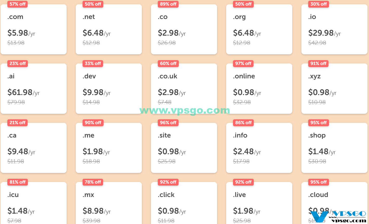 NameCheap黑五域名注册优惠