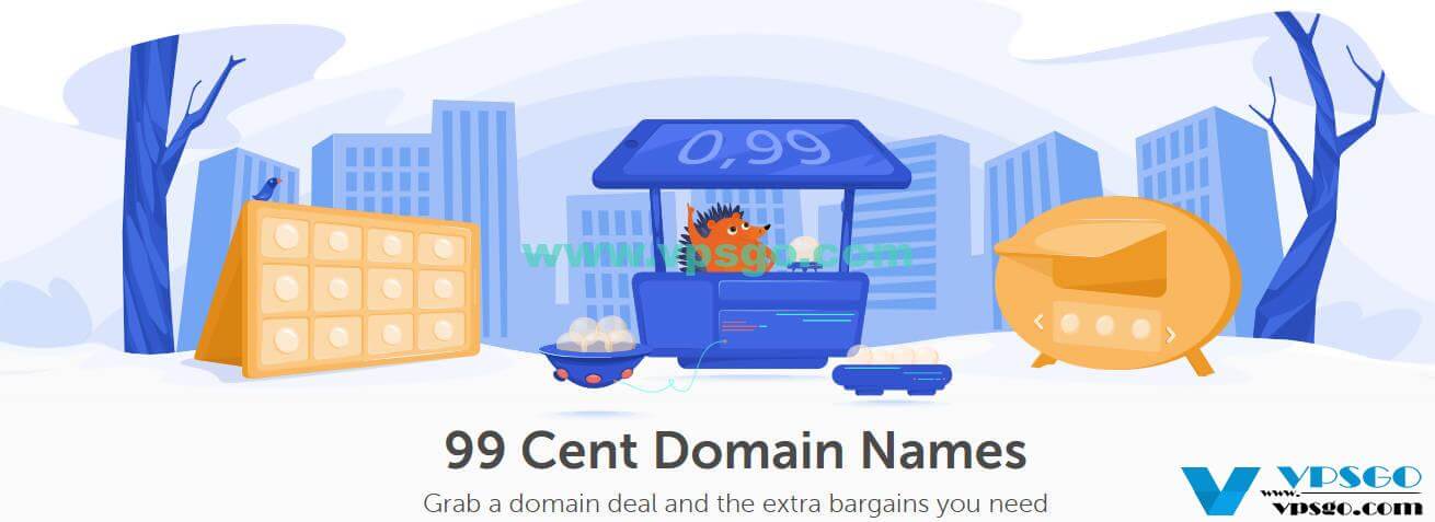 NameCheap 99美分域名优惠