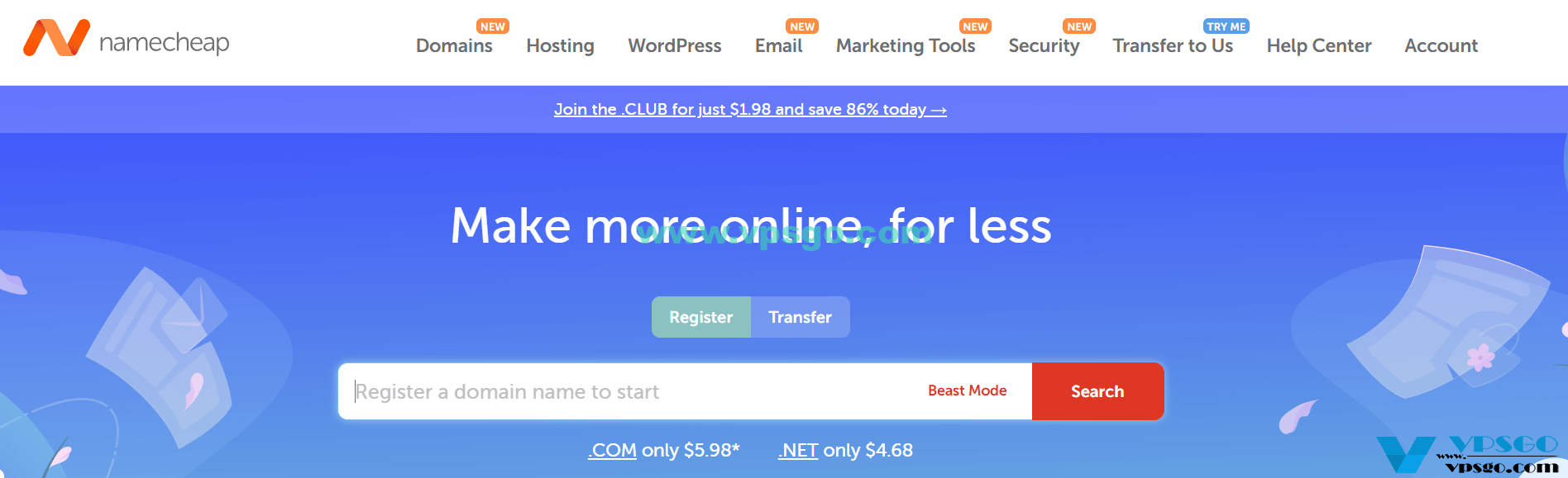 NameCheap 