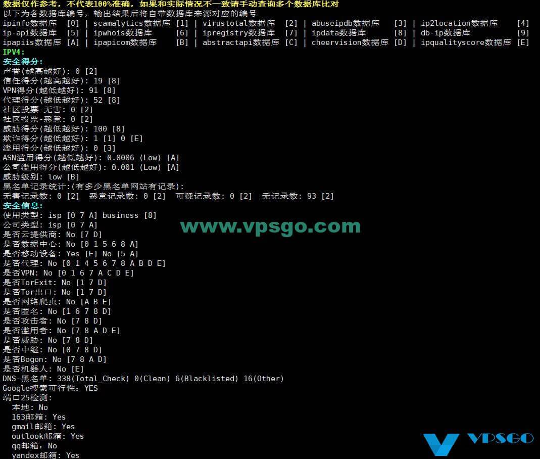筋斗云云端主机台湾动态原生IP VPS IP测试